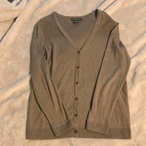 Eddie Bauer brown cardigan size large